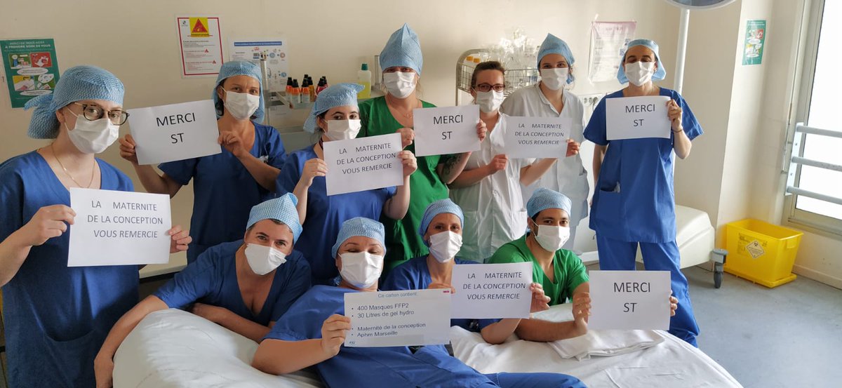 ST_France_News's tweet photo. Merci à tous les soignants à qui nous avons fait don de 120000 #masques, 4000L de #gelhydroalcoolique fabriqués dans nos usines à Crolles & Rousset, 2800 combinaisons, 17000 équipements de protection.
ST et ses salariés mobilisés dans nos régions #Toussolidaires #Covid19 #STcares https://t.co/CblEQfsEGd