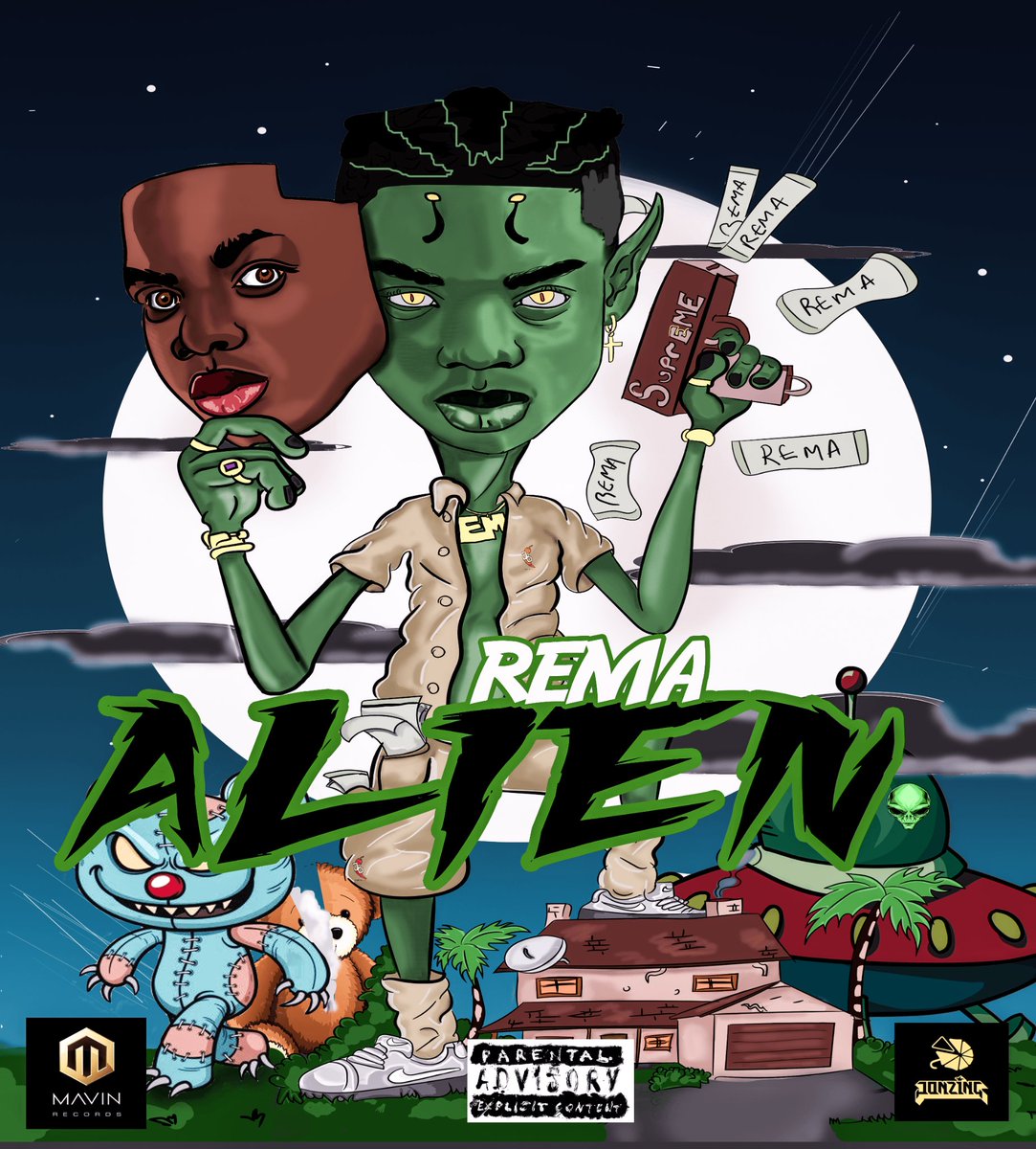 jaybs_animation's tweet photo. Here's my piece for the #RemaAlien challenge!! Let's retweet guys!! @heisrema @DONJAZZY @MAVINRECORDS @ https://t.co/83ydVSQFWo