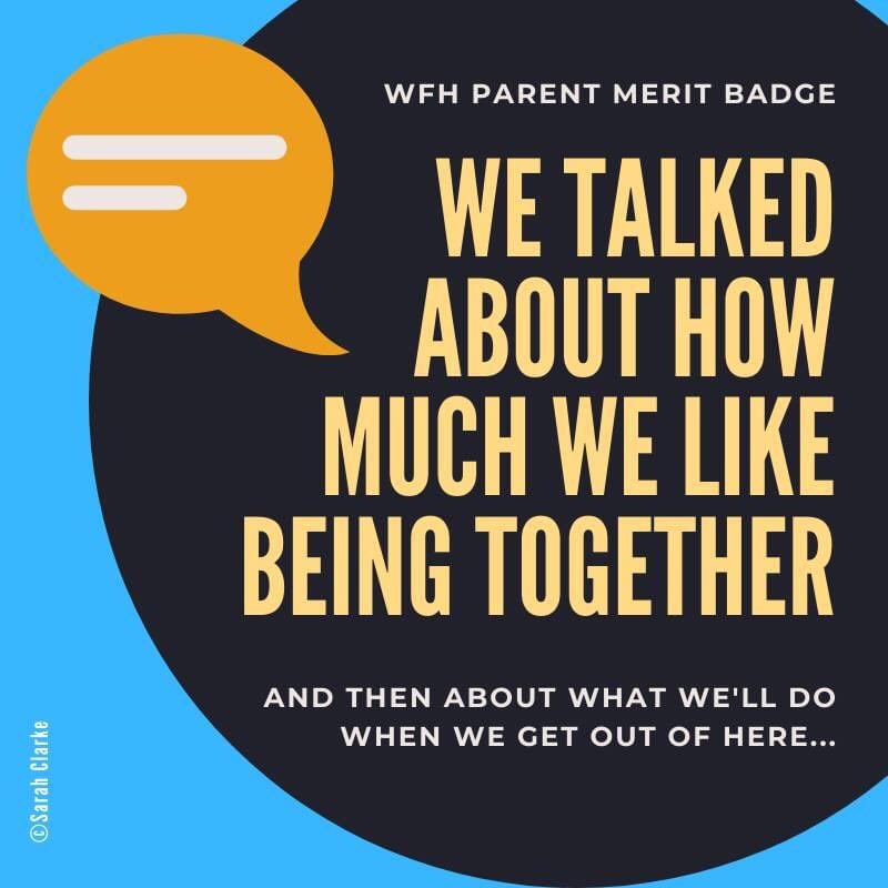 NCTRugby's tweet photo. Some of the Working From Home Parent Merit badges we found....have you achieved any today? #WednesdayWisdom #WednesdayThoughts https://t.co/lB6Kk883pG