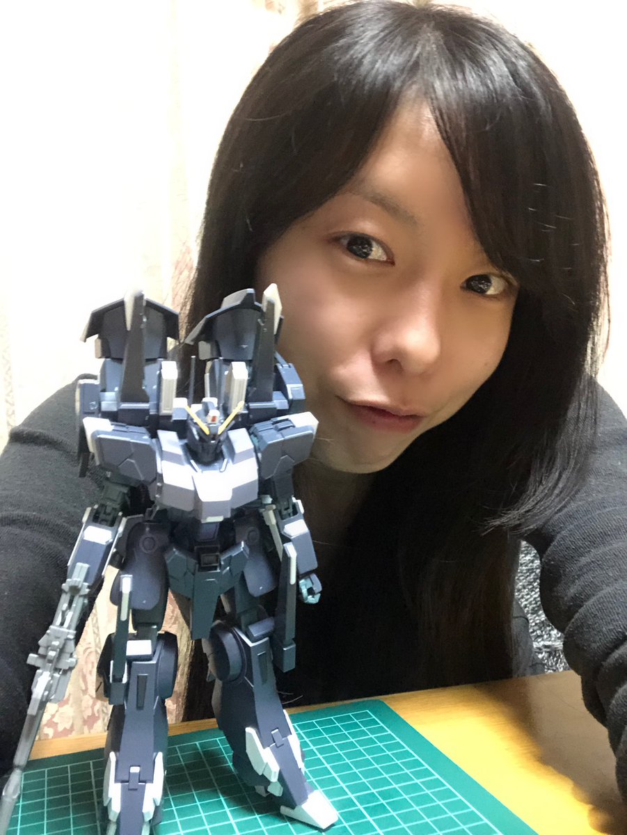 せりーな ガンプラ女子 على تويتر できた ガンダム ガンプラ