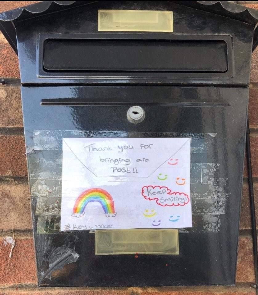 Newlands_PS's tweet photo. Samuel made several messages for the #NPSChallenge Including a special one for his dad who is a #keyworker. #NPSThankYouKeyWorkers https://t.co/SCZPz8hYlN