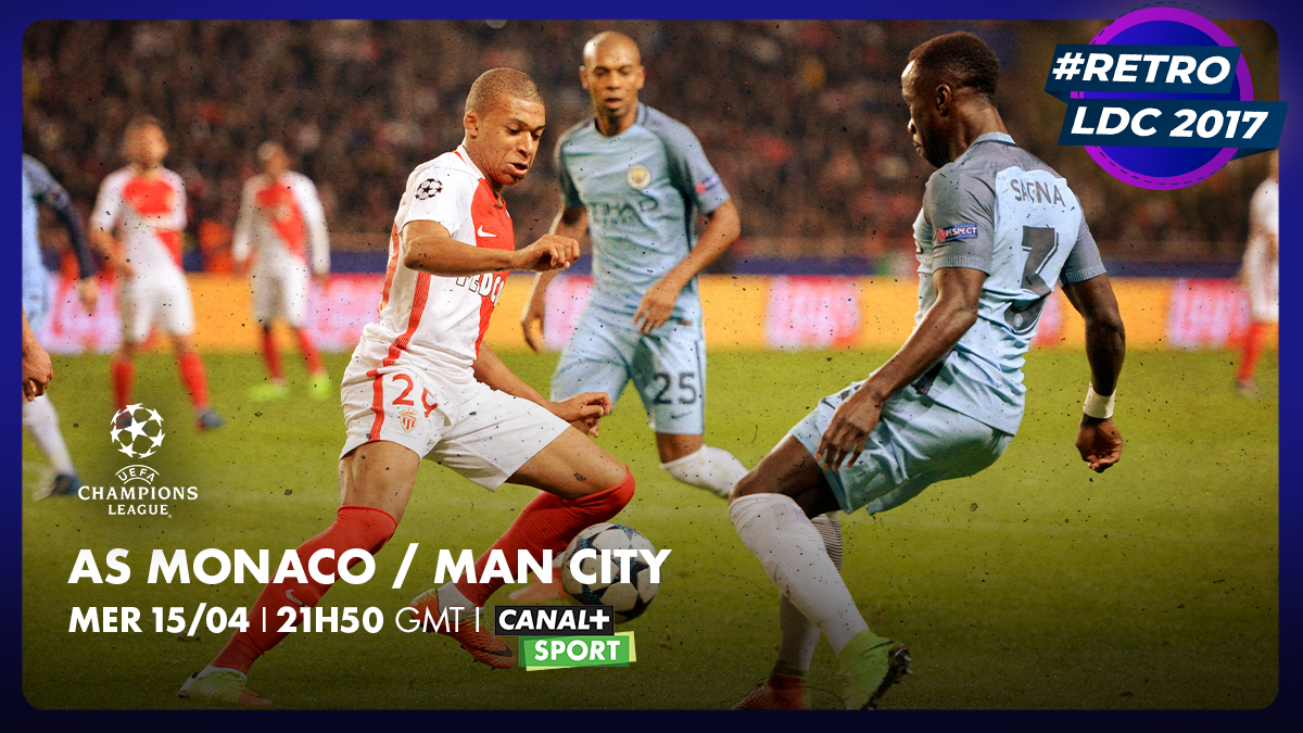 cplussportafr's tweet photo. #RétroLDC 🏆 • 15 mars 2017 • Battus 5-3 en 1/8 de finale aller de #LDC2017 à l’Etihad Stadium, les Monégasques 🔴 espèrent renverser les Citizens 🔵 à l'image du Barça face au PSG pour filer en 1/4.
📌 Rêve ou exploit ? Revivez le choc, ce soir à 21H50 GMT sur CANAL+ SPORT 🔥 https://t.co/umSbbEDCsZ
