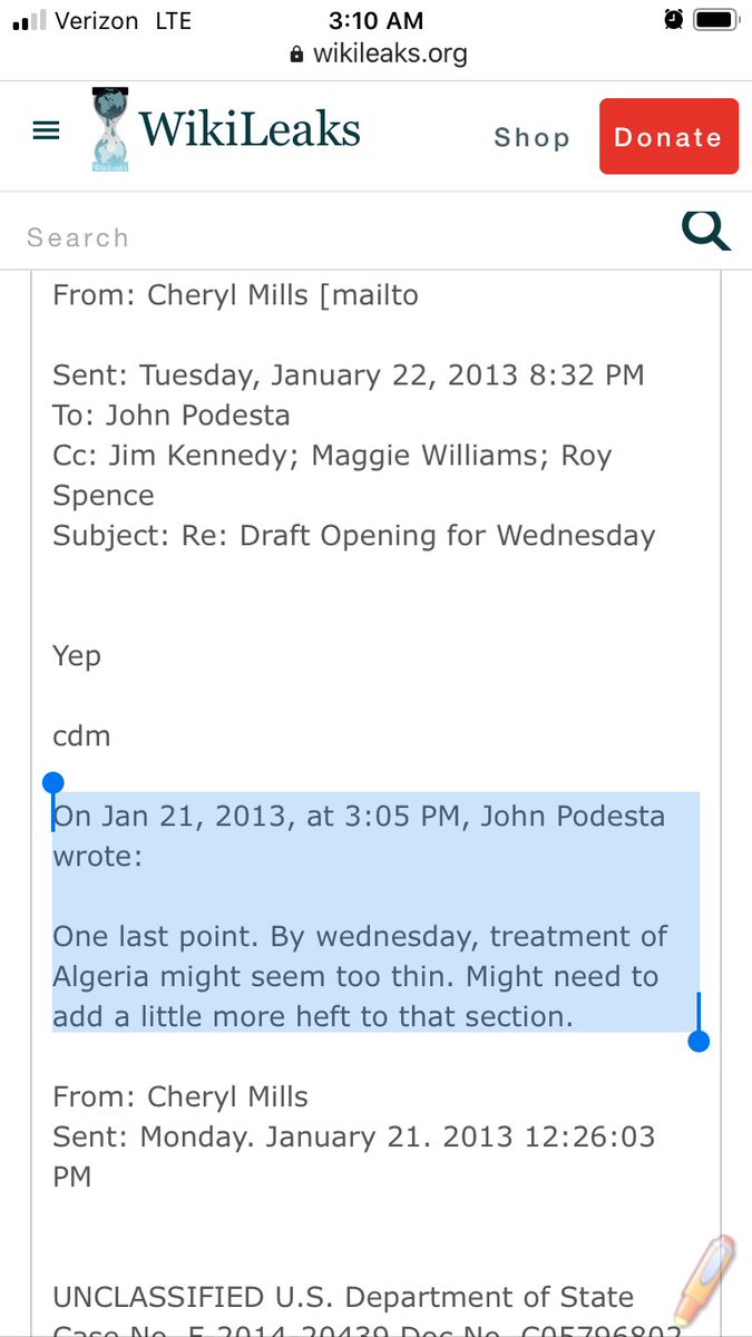 BREAKING: Hillary Clinton, Johm Podesta, Cheryl Mills & others may have WRITTEN an article about Clinton’s Benghazi testimony published by Yahoo News reported as objective journalism.Wikileaks email:  https://wikileaks.org/clinton-emails/emailid/17184Yahoo News:  https://news.yahoo.com/blogs/ticket/clinton-face-lawmakers-benghazi-attack-090039480--politics.htmlC’td below...