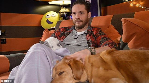 First Joe Wicks <a href="/thebodycoach/">Joe Wicks</a>, now Tom Hardy back on Cbeebies with his new dog Blu for 'Tom Week'. Give a guy a break, lads! bit.ly/3cillOM <a href="/thebookseller/">The Bookseller</a>