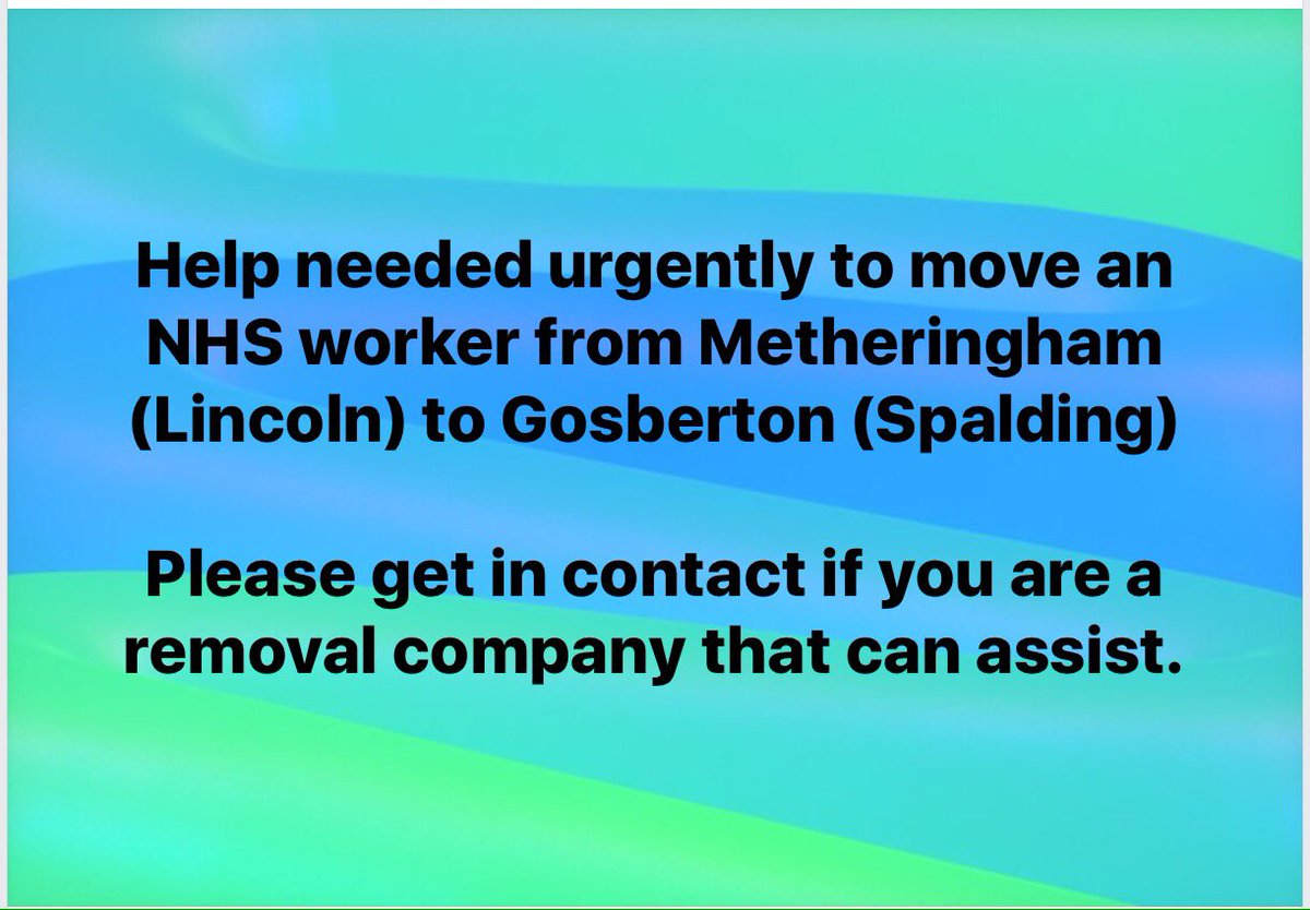 inbetweenhomes's tweet photo. I know some companies out there are finding ways to stick to the government guidelines &amp; still operate. If you think you can assist please contact us
#removals #removalcompany #maninavan #moving #lincolnshire #lincoln #Metheringham #Gosberton #Spalding #nhs #nhskeyworker #keywork https://t.co/Kfp0bCxlhk