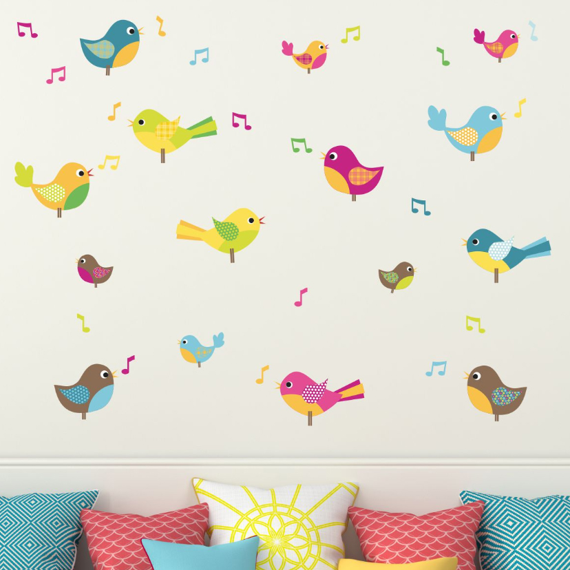 Stickers4Walls's tweet image. Brighten up any room with this colourful birdies, create a magical feature wall in a child's bedroom or nursery! 🐤
·
#springlovers #springdecorations #wallstickers #springdecor #homedecorideas #nursery #nurserydecor #kidsroomdecor #colourfuldecorations #walldecor