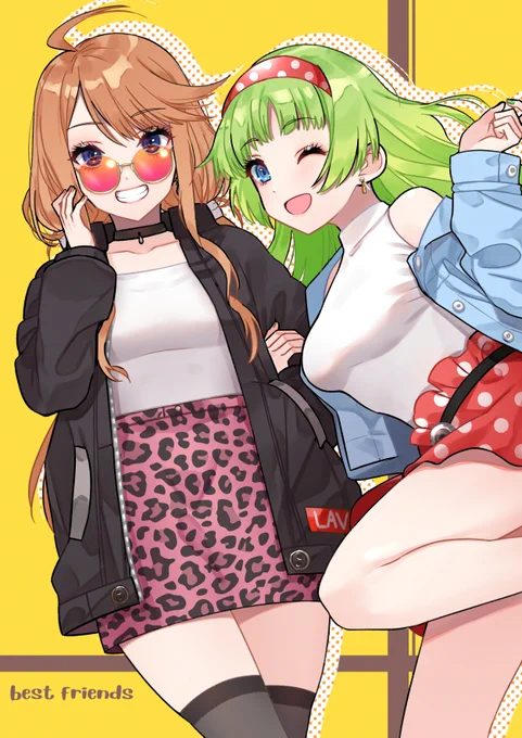 「Make me happy!」
恵美おめでとう～!?なかよし～?‍♀️
#所恵美
#所恵美生誕祭2020 
#島原エレナ 