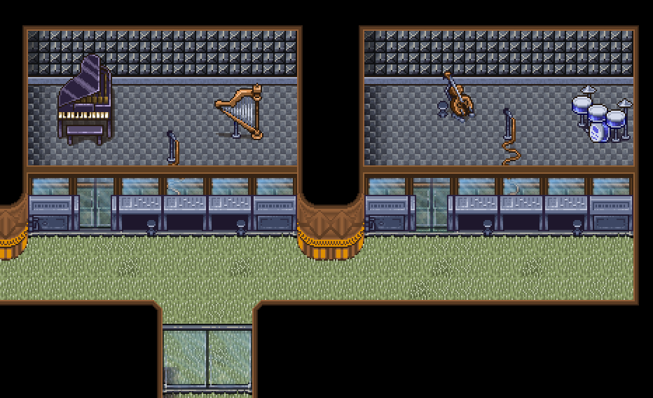 Hyptosis's tweet photo. Recording Station wip #sullyRPG #IndieGameDev #pixelart #pixelartist https://t.co/leq58pzi5z