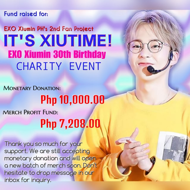 exoxiuminph's tweet photo. #FUNDUPDATE
Last Update: March 18, 2020 funds: 27, 208 pesos
New Update: April 15, 2019 funds: 17,208 pesos https://t.co/mgEOoA2Nwl