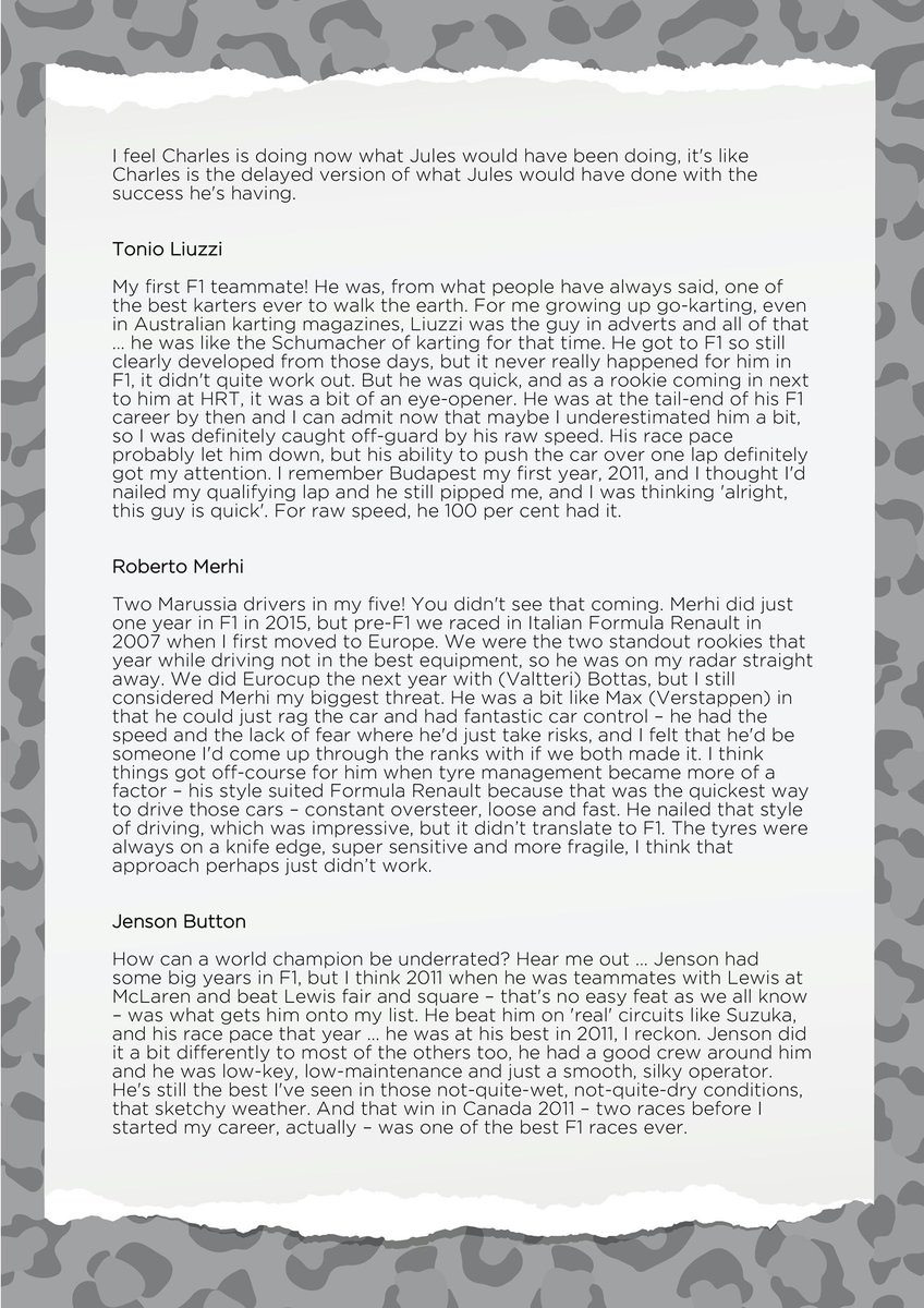 danielricciardo's tweet image. Howdy. 
Hope you're all staying safe.
I'm gonna do something a little different for 2020 and share a diary. Some inner thoughts on racing, a few on life outside of F1, some lists, a bit of music &amp;amp; other sports. 
Here is the first one, I'll aim to do one a month :)
Cheers,
Daniel