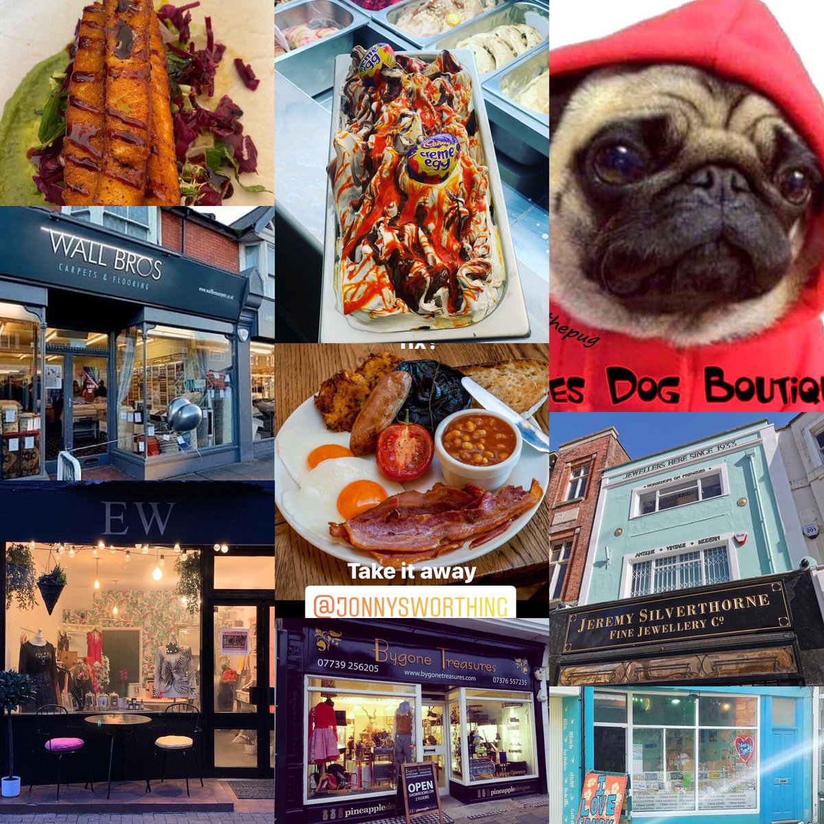 Small local business? Send us a photo and link &amp; we will share,  let’s keep all local business in peoples heads even if currently closed, advertising  &amp; promotion works  #Worthinglocal #Worthingindependents #Worthingbusiness