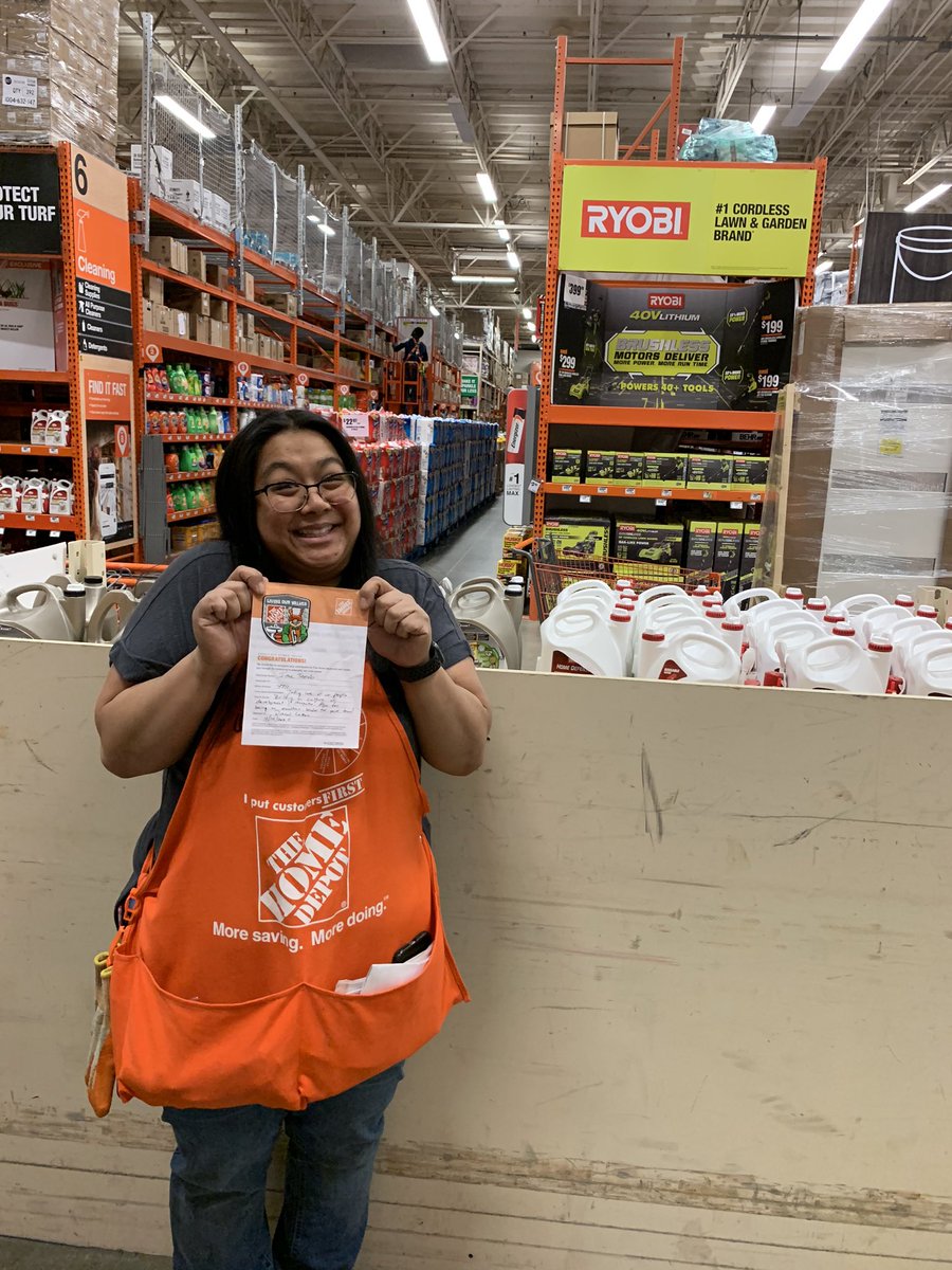 Homer Award for Freight DS <a href="/THD_Irene/">Irene</a>!!! Thank you for all you do to support our team every day! Especially great job building an excellent on-boarding culture with new hires. We couldn’t do this without your hard work and leadership, thank you!!! #bellyeah