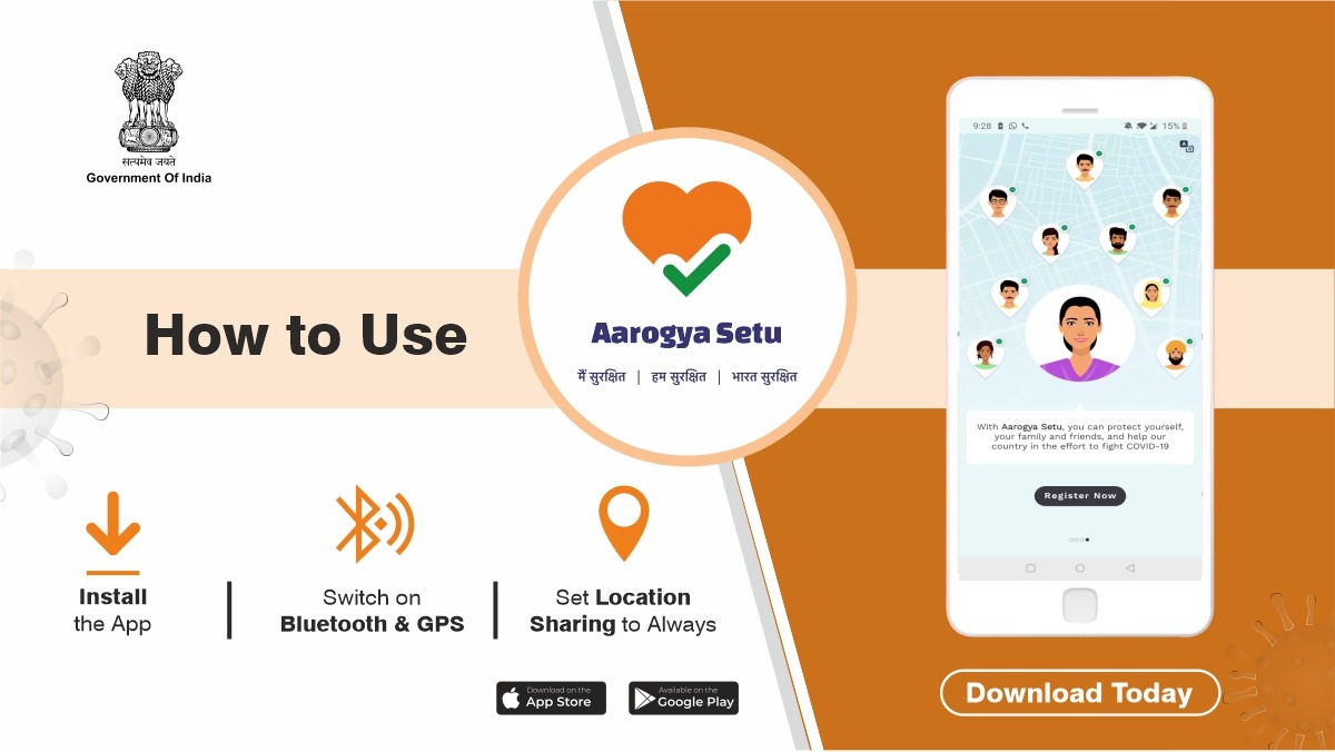 SetuAarogya's tweet image. In just 3⃣ simple steps, you can lend your support towards defeating this global pandemic. 

#AarogyaSetuApp will help the Government take timely steps and efforts to reduce the impact of the #CoronavirusOutbreak. 

Download now: bit.ly/3b7bMSN