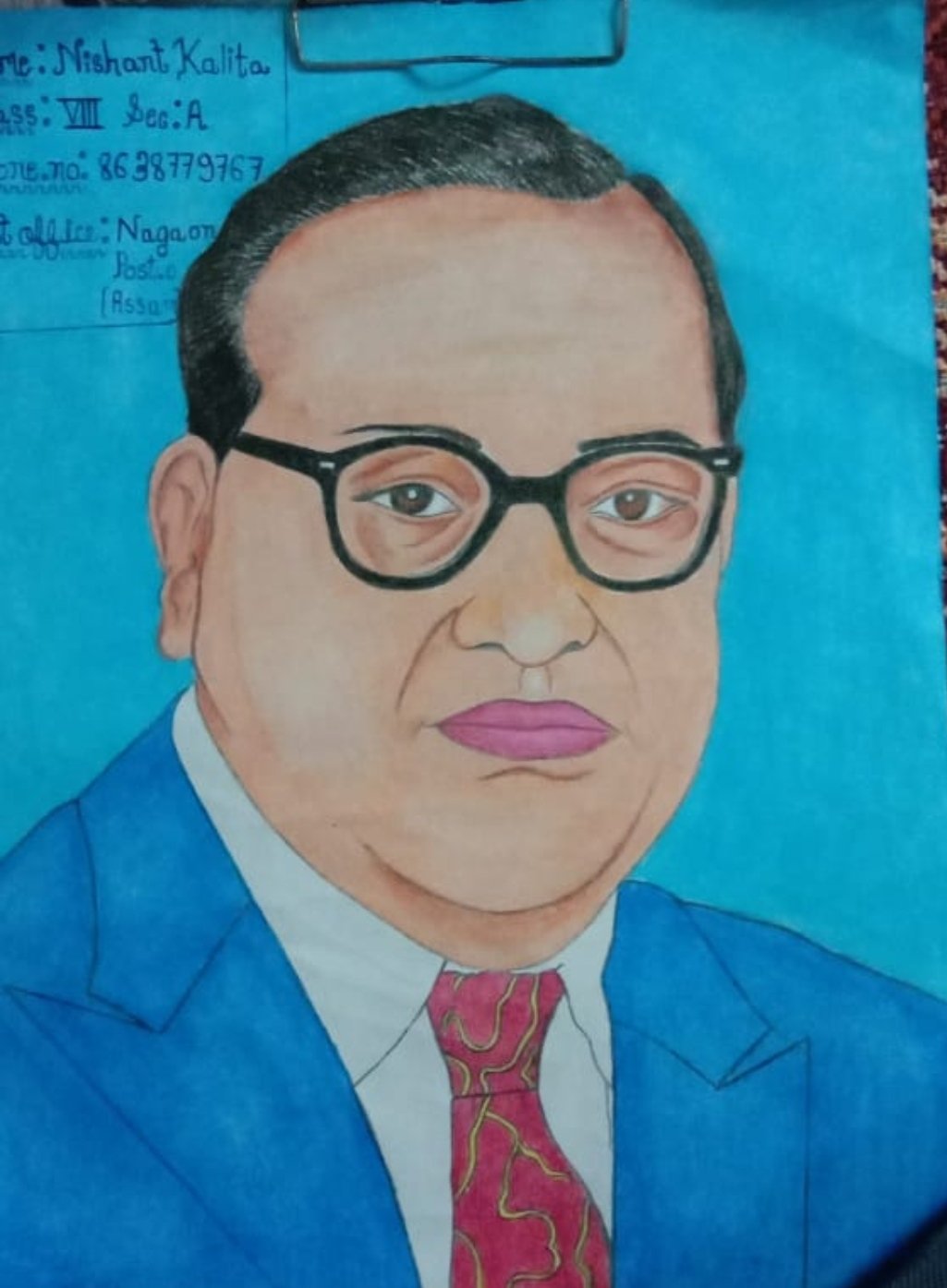 Dr. B.R. Ambedkar bw by artbyalok on DeviantArt
