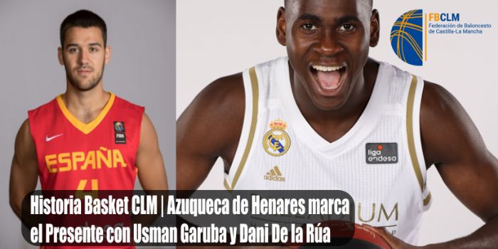 Historia Basket CLM | Azuqueca de Henares marca el Presente con @destusman1 ( <a href="/RMBaloncesto/">Real Madrid Basket</a> ) y <a href="/Danidelarua/">Dani de la Rúa</a> ( @JafepFGLaRoda ) .
▶️ Ambos salidos de la cantera madridista debutando en ACB de la mano de <a href="/pablolaso/">Pablo Laso</a> 
ARTÍCULO 👇👇
📰fbclm.net/dinamico/enlac…
📸CLUBES