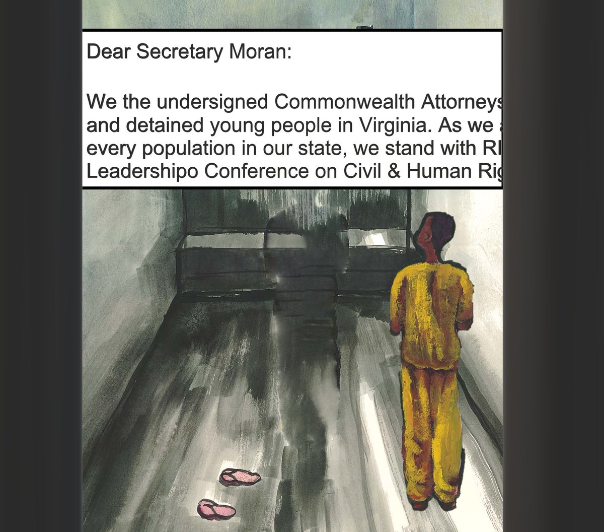 RISEforYouth's tweet photo. Today, Virginia Commonwealth’s Attorneys address an open letter to Secretary of Public Safety and Homeland Security, Brian Moran, calling for the safe release of incarcerated youth who pose no safety risk to the community.#JusticeForYouth #IsTheAntidote
https://t.co/SGvjN34MSq https://t.co/hP7jUt9VLX