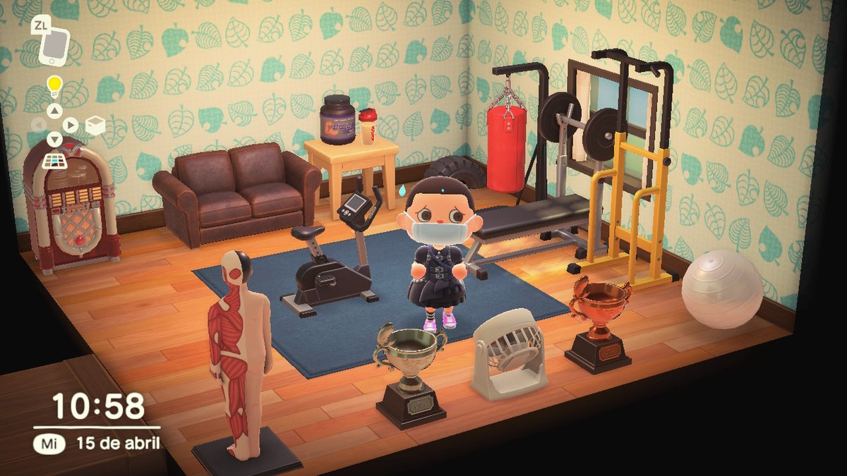 dimutdf's tweet image. ¡Listo para el confinamiento! #AnimalCrossing #ACNH #NintendoSwitch