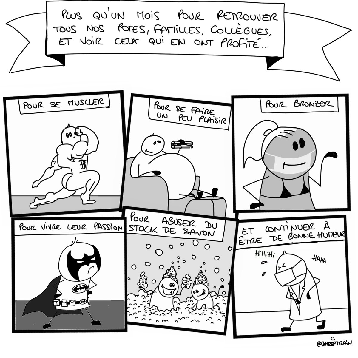 SheepTrain's tweet photo. Allez on garde le cap, on reste chez soi! #RestezChezVous https://t.co/Lhws9tUoO0