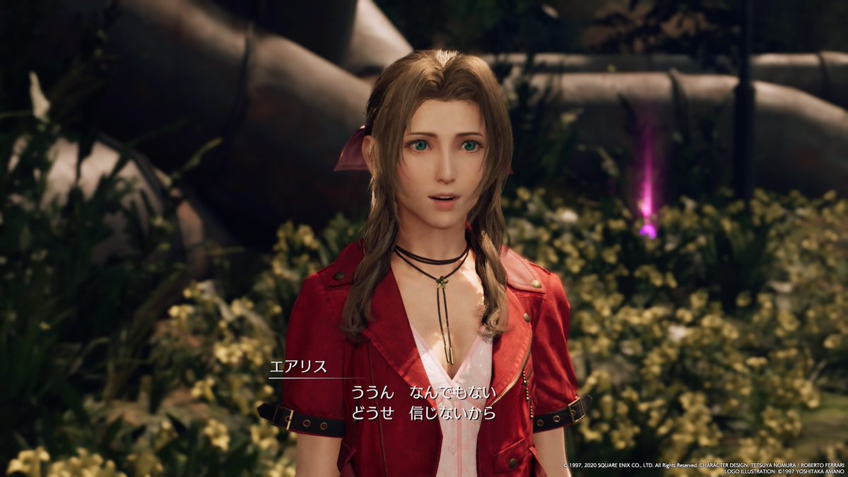 5H1H0_'s tweet photo. 気が気じゃない #FF7R #PS4share https://t.co/Sy2N1iWwsg
