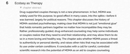 The more we understand interpersonal (and other) effects of commonly used drugs like SSRIs, & newer drugs like psychedelics (at least as used in medicine), the better we can identify situations where love & relationships might be harmed, or even potentially, in some cases, helped