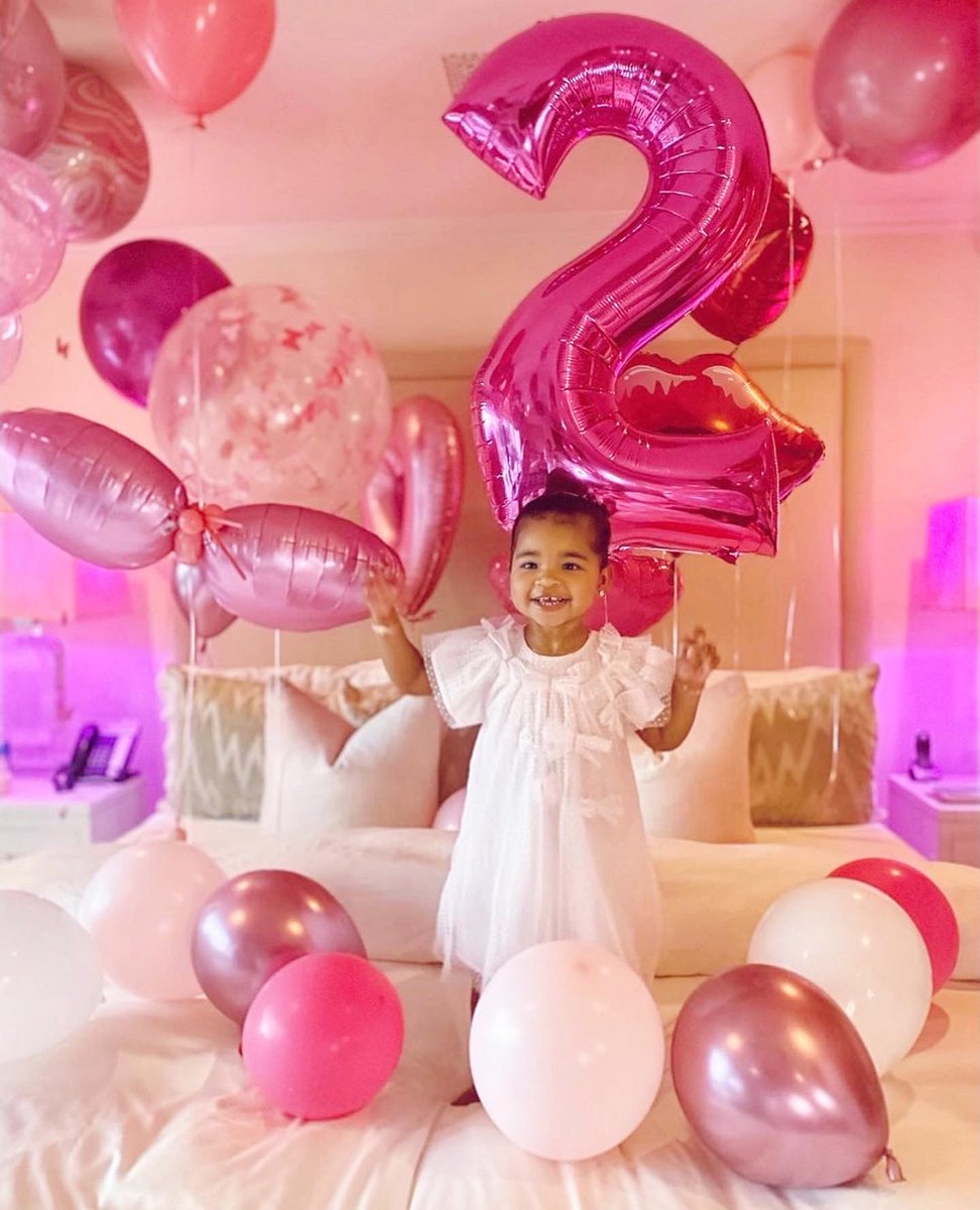 DesignerKidsDKW's tweet photo. How cute is @khloekardashian daughter.. True, in her Lili Gaufrette birthday dress! 🎀💖
.
#liligaufrette #liligaufrettekids #birthdayoutfit #birthdaylook💕 #princess #pinkoverload #shoponline #freeshipping✈ #designerkidswear #kidsfashion #childrensfashion https://t.co/q2AHDQJPSF