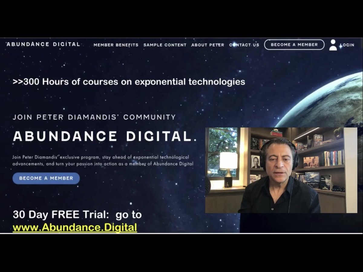 FNGhadaki's tweet photo. .@salimismail and @PeterDiamandis on transformations and on #FutureIsFaster:
#Education: homeschooling, VR, avatars, #LifelongLearning
#Transportation: #AutonomousCars, #drones, #hyperloop, @boringcompany, 5th modality: orbital rocket #travel
#Healthcare
#Retail
#ExOWorld https://t.co/91oGSYSw1E
