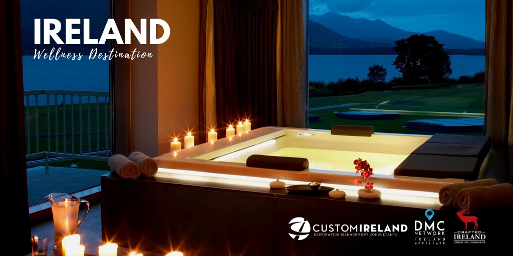 It’s #WellnessWednesday! 
We’re sharing our top reasons why Ireland is the perfect #WellnessDestination. 
No.1: Award-Winning Spa Experiences 
Ireland has many incredible spa experiences making it the perfect destination to relax & recharge. #eventprofs #keepdiscovering