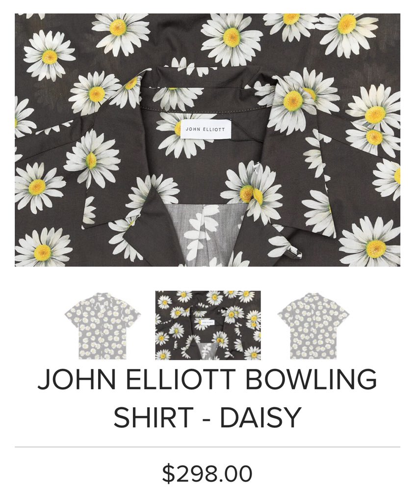 아무리 봐도 피마원 데이지가 아닌 것 같아서 찾아봄

존 엘리엇 셔츠