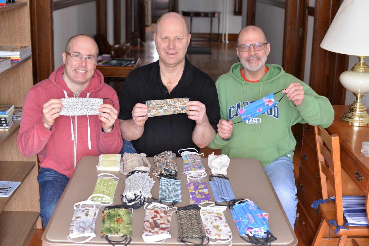 We have received nearly 100 masks for the homeless, donated by parishioners! This is in response to the several homeless people who have expressed to us that they don't feel safe,  You are letting them know that we love them and care for their safety. #kwawesome #stmarysdtk