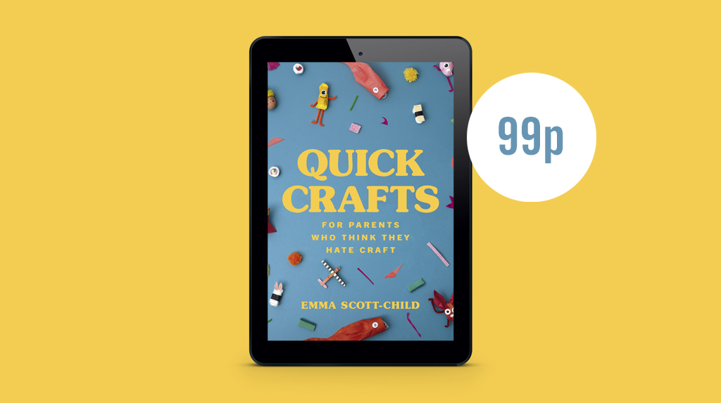 EburyPublishing's tweet photo. #QuickCrafts for Parents Who Think They Hate Craft is packed with 40 projects free from crazy origami to lose your cool over and PVA glue to clean out of everyone’s hair.

@thisisladyland’s helpful book is just 99p for a limited time.

Don’t miss out: https://t.co/A8CwXdPMzH https://t.co/7tmVat7adz