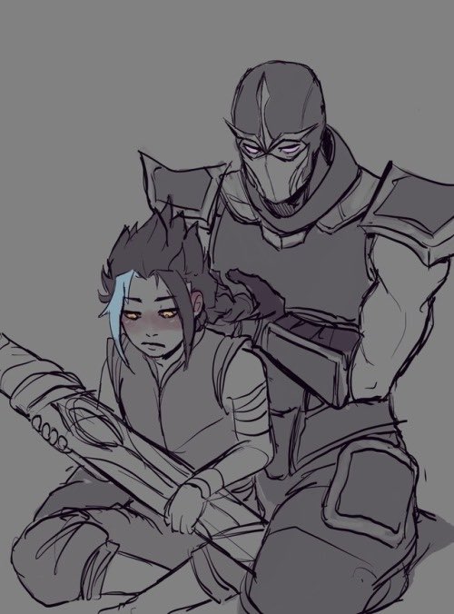 Twitterissä: "Reposting bby Kayn and dad zed (and a shen) to celebrate...