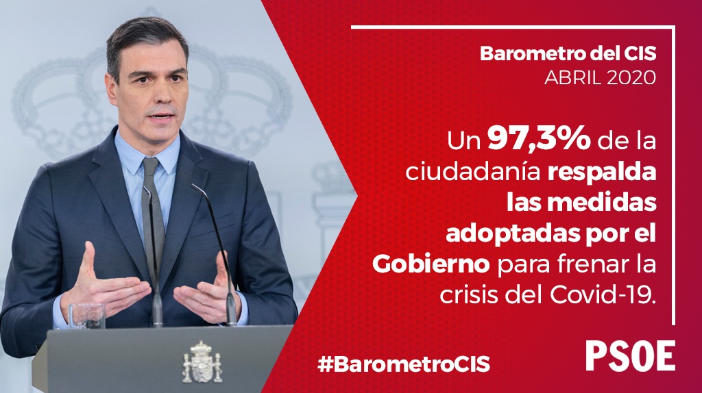 PSOE tweet media