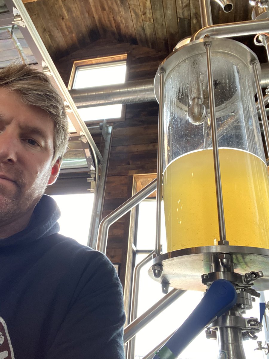 HalfmoonBrewing's tweet photo. @whodatgirl_2bd @JacksonCarp2BD It’s coming out perfect so far. @MillerLite doesn’t stand a chance. https://t.co/zOdNYjoFPN