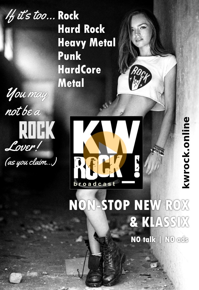 KWFMdotNET's tweet photo. π #KWROCK #radio bta βΆοΈ https://t.co/orruxxIol4
NON-STOP NEW ROX & KLASSIX
NO talk | NO ads βοΈ
.
πΈ #Rock #HardRock #HeavyMetal #Punk #HardCoremusic #Metal
.
#OnlineRadio #InternetRadio #WebRadio #RockRadio
#PlayItLoud #ListenNow #ModernRock #ClassicRock #NewRox #Klassix https://t.co/yoFJKPDVyP