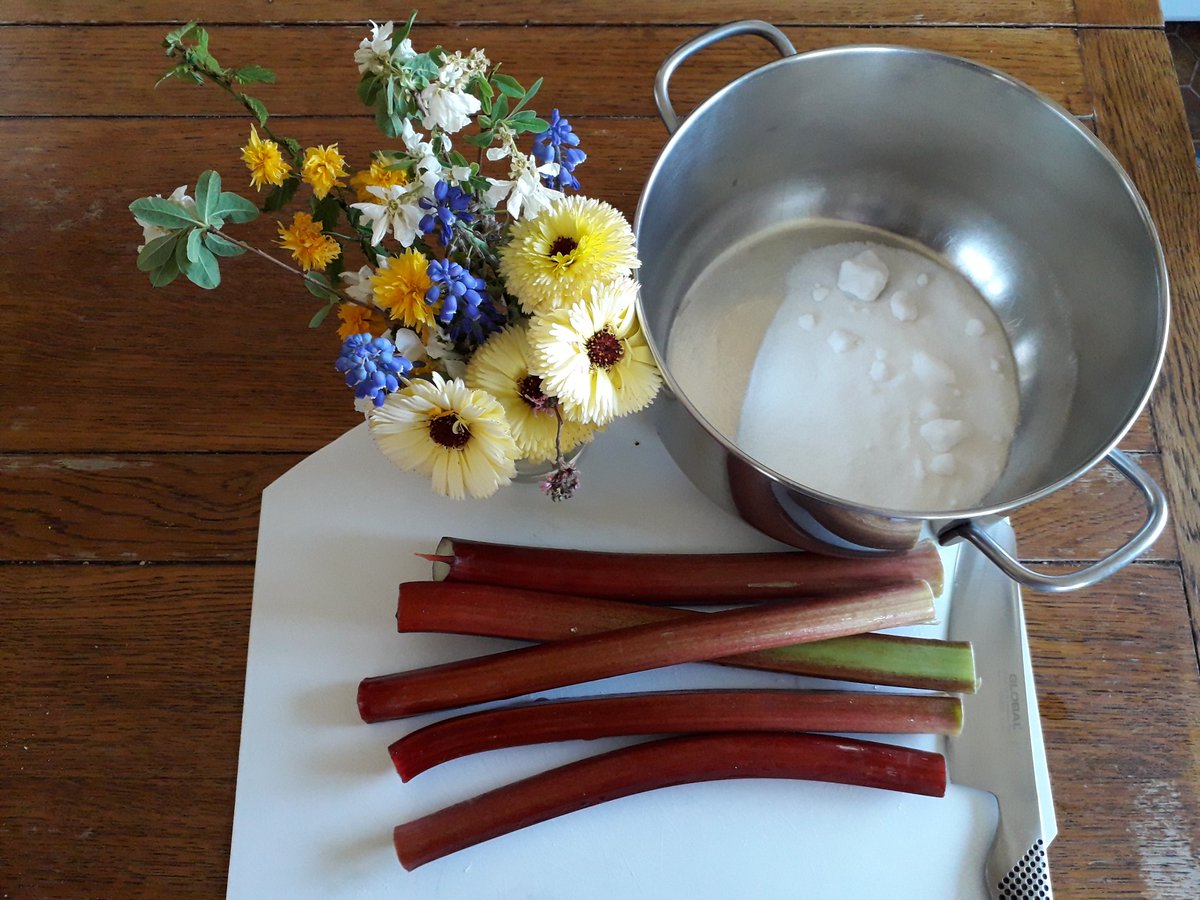 BDBFood's tweet photo. I made this delicious rhubarb crumble with my youngest using the rhubarb we harvested from our allotment. @BDBFood @welovewoking @ExperienceGford #Sustainableliving #FieldToFork #ReducingFoodmiles https://t.co/E46Ns5MIwm