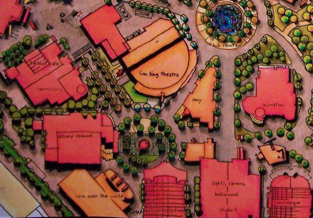 Dlp Report Su Twitter Let S Head To Walt Disney Studios Park For Designingdlp Or Rather What It Could Have Been Before Wds2 Or Even Tower Of Terror This Map Created Shortly After