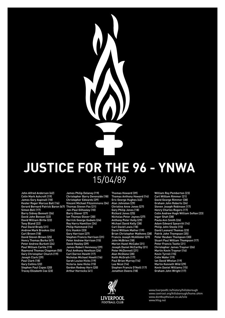 TonyBellew's tweet photo. Never Forgotten! #JFT96 https://t.co/U4ZVjNK0ew