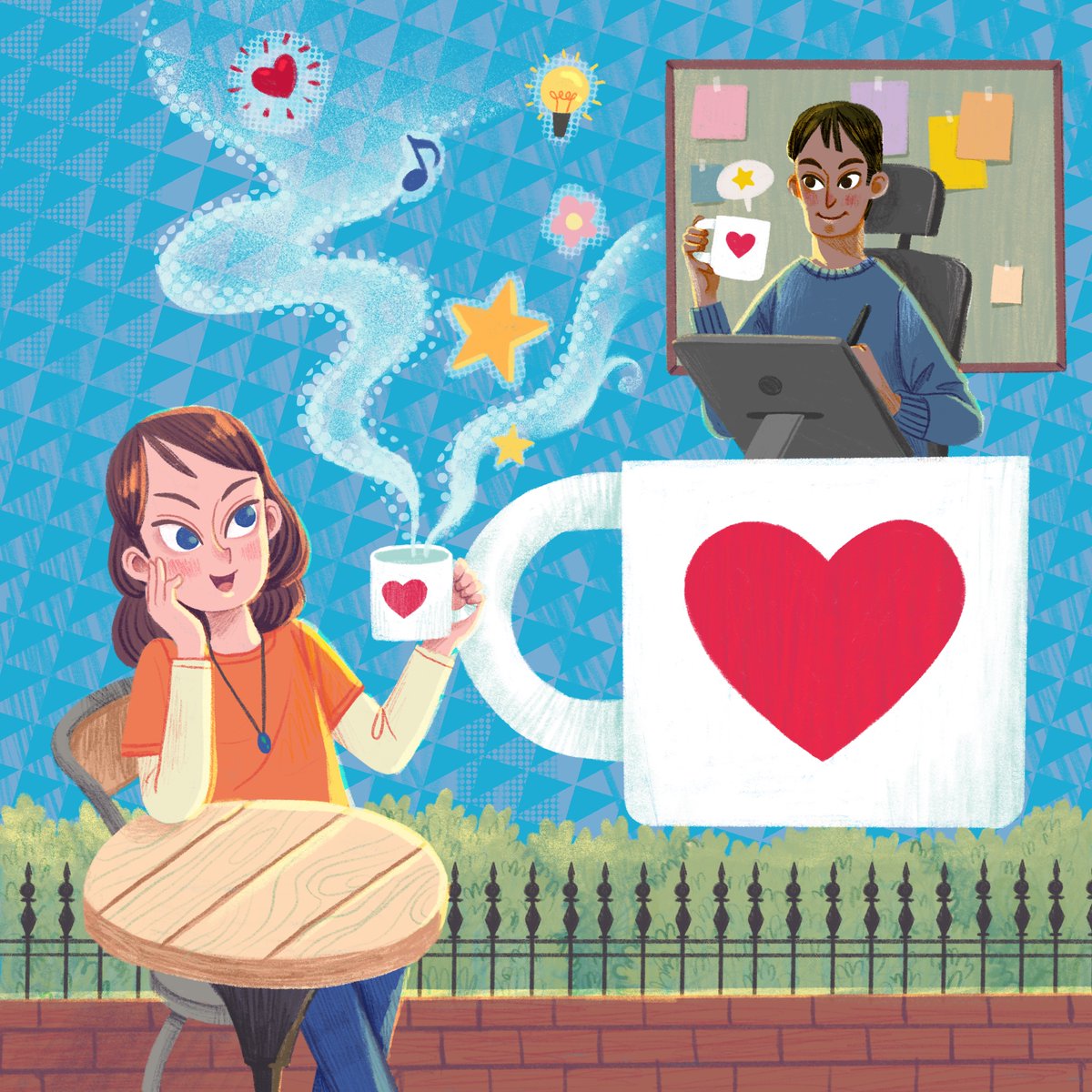 kofi_button's tweet image. Show your support from a distance!

Send a Ko-fi or commission your favourite creator!⁠ We commissioned ko-fi.com/minsillust to produce this fun illustration and we love it!⁠ 

#CreateFromHome