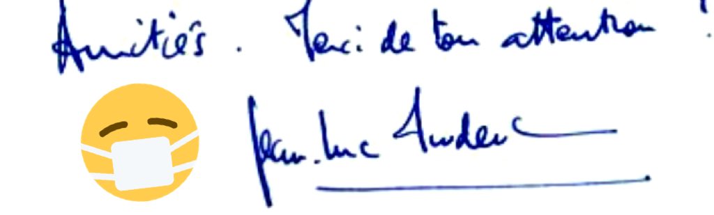 o_tlse's tweet photo. Une idée pour notre bon Maire ? A défaut de reprendre une idée de @cestrosi , pourquoi ne pas importer celle de @realDonaldTrump ? Un petit mot personnalisé pour chaque colis alimentaire ? 🤣 @2020Toulouse @SiJetaisMoudenc @Lahyne7 @VivementM #yaplusqu’àdecouper https://t.co/8vnllwCaaQ