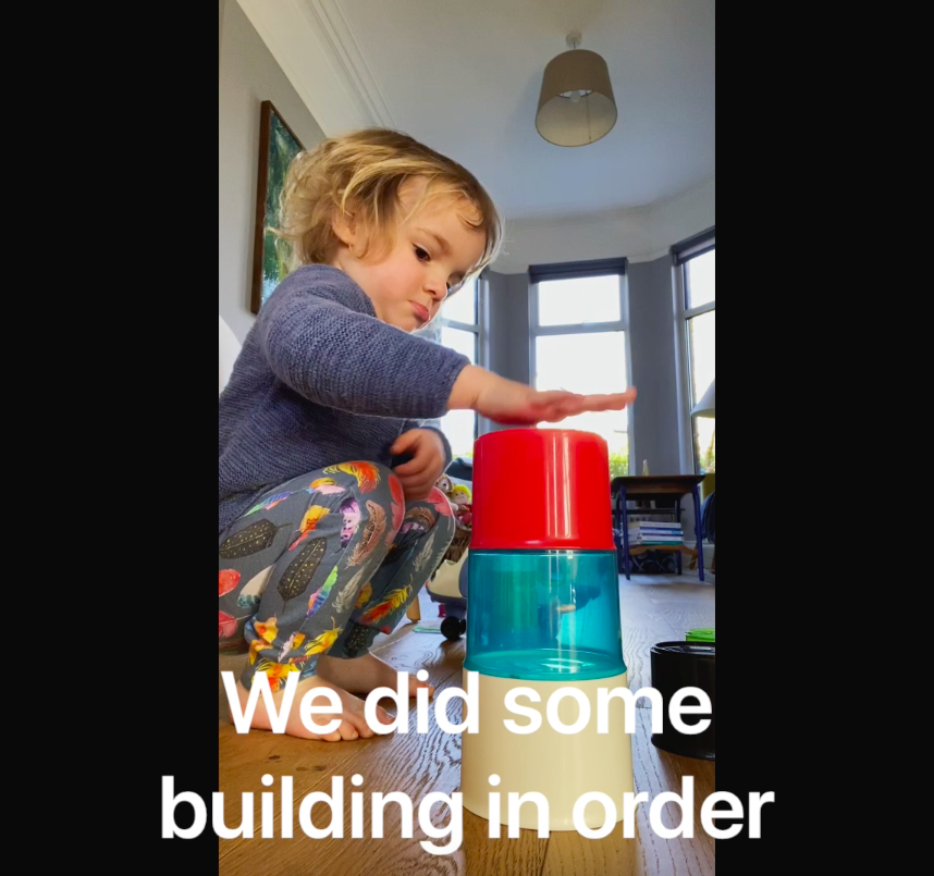 ProfVicSimms's tweet photo. The second instalment in our #homenumeracy series- we are focusing on patterns, sorting and matching (and being very independent- sigh). Hope you enjoy! #earlylearning @BPSDevSection @UlsterUniPsych @curriculumni
https://t.co/rEFWQ3EJPO https://t.co/tUAnEa94En
