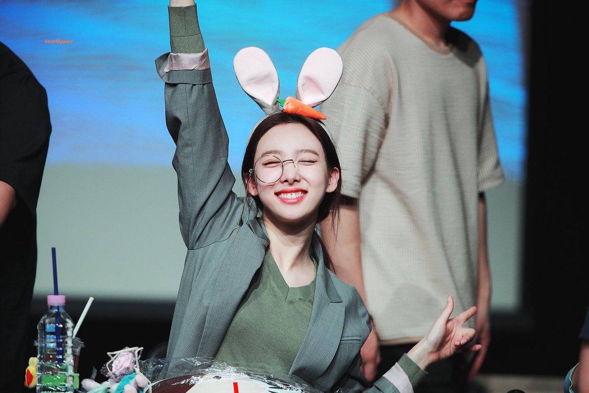 nayeon with bunny ears - a needed thread