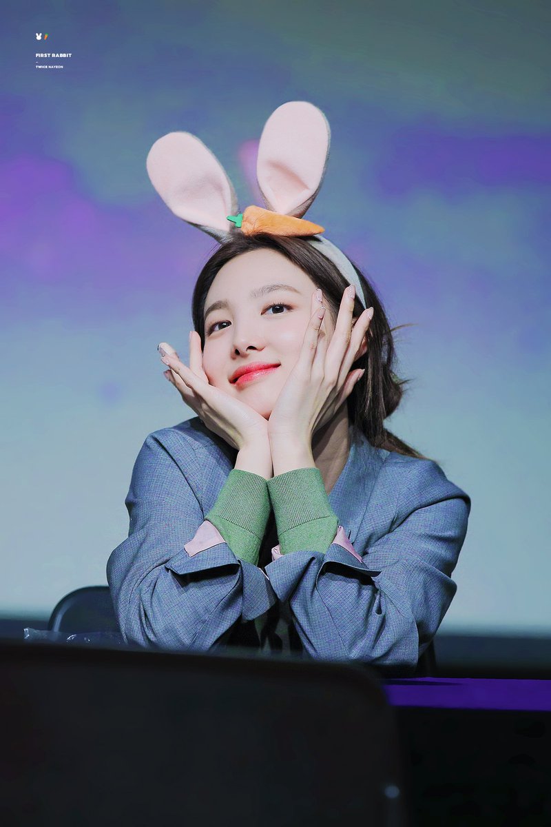 nayeon with bunny ears - a needed thread