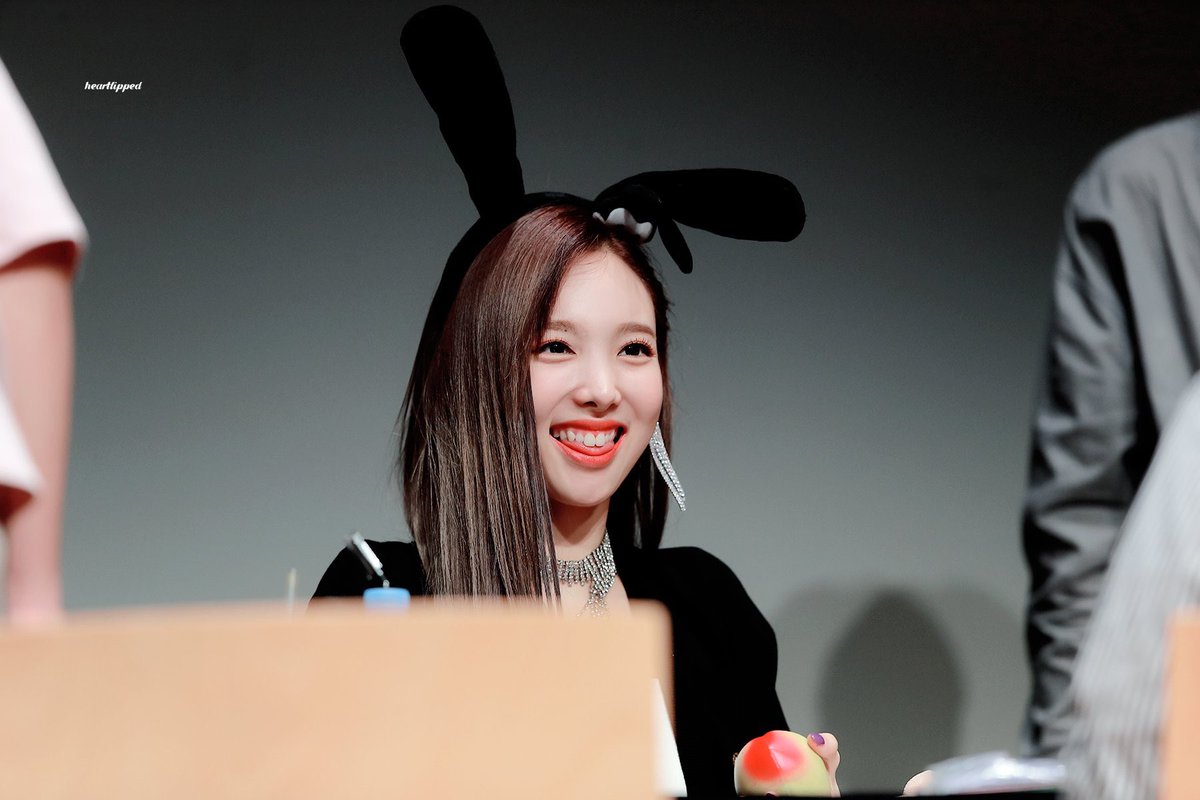 nayeon with bunny ears - a needed thread