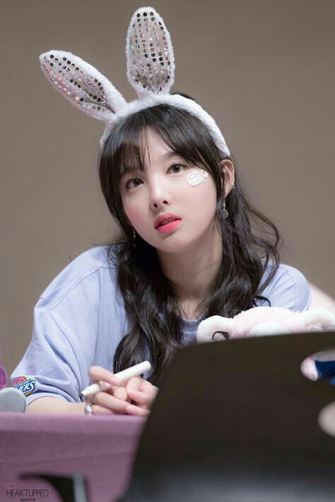 nayeon with bunny ears - a needed thread