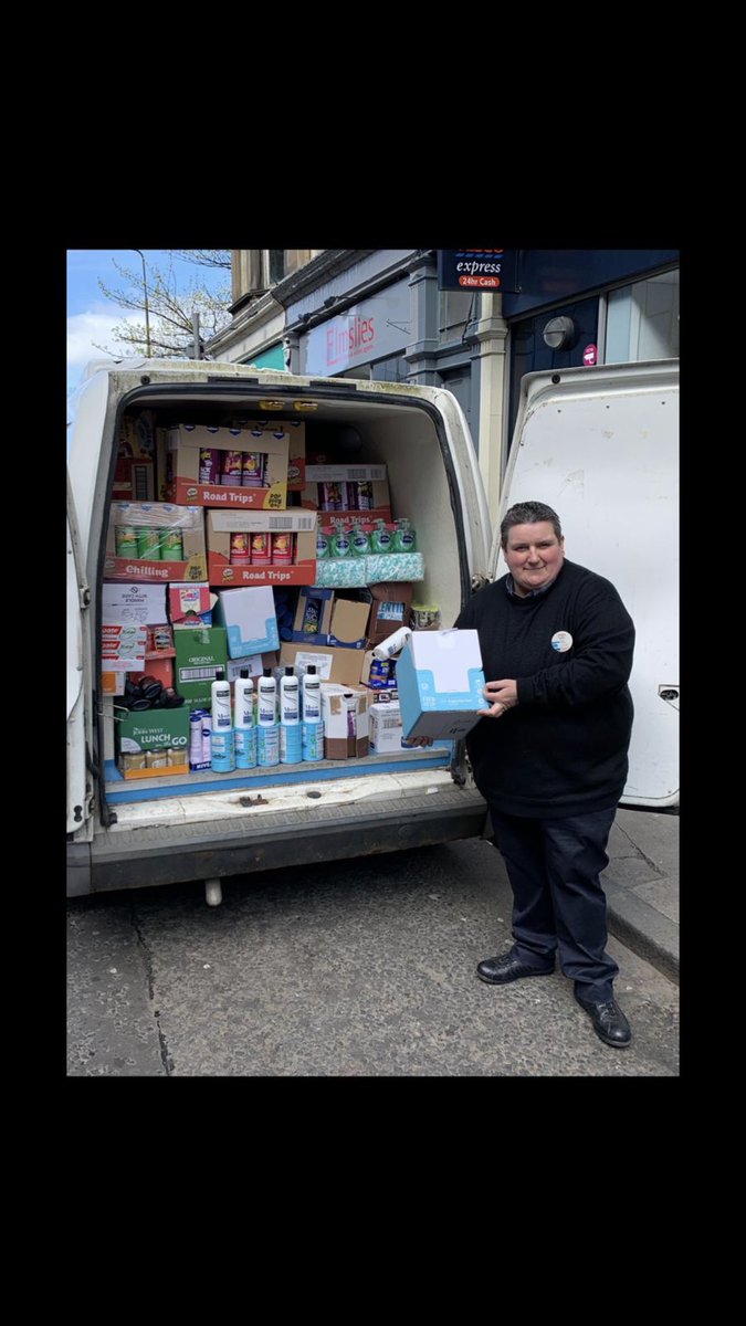 Proud of my team! 1st Foodbank Donation Away to the RBS Trussell Trust Collection, over £1000 in first lot - awesome effort guys. 👏👏👏