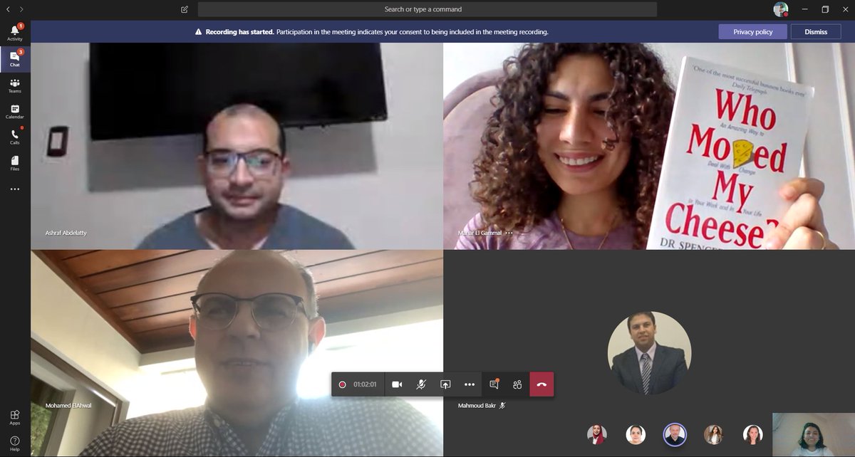 We ended last week with an interesting talk as a part of #IACCLockDownBookClub. This week's book was #WhoMovedMyCheese by Dr. Spencer Johnson, and we enjoyed a discussion about how can we personally and professionally relate to the book.
#EmployerOfChoice #LifeAtIACC #COVID19