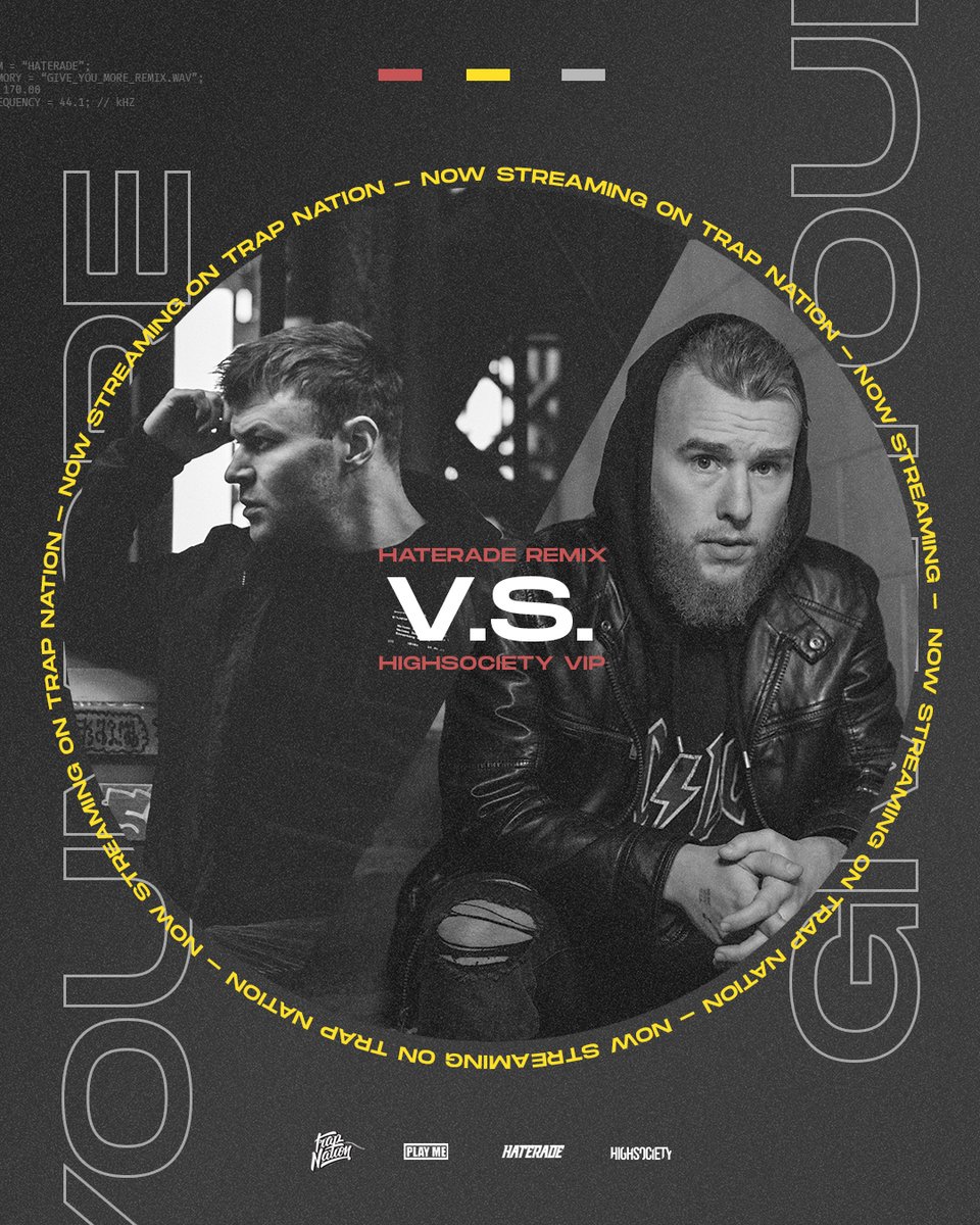 As if we needed any more evidence of <a href="/haterademusic/">HATERADE</a>'s "Give You More" remix being an absolute BANGER... it's up on <a href="/AllTrapNation/">Trap Nation</a> now mashed up with my VIP mix!

Go write "HATERADE SLAPS" in the comments: youtu.be/fLWZXmZeCcw

cc <a href="/playmerecords/">Play Me Records</a>