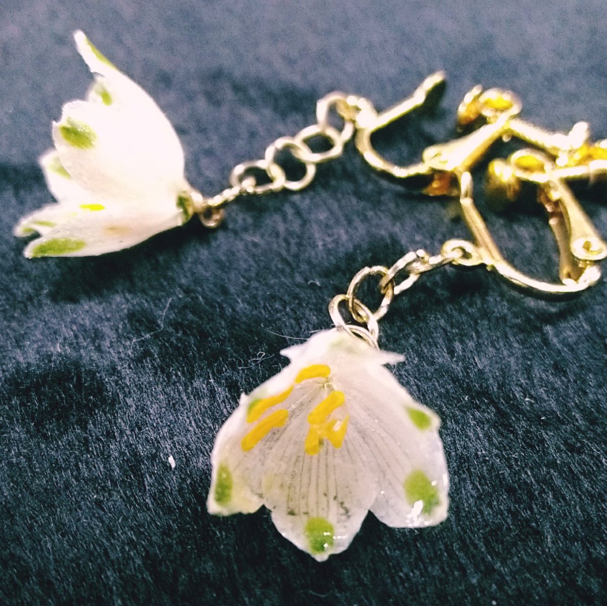 さくら工房 A Twitter ハンドメイド 拡散希望 本物の スズラン の花を ドライフラワー にして レジンで コーティング 可愛い天然スズランのイヤリングにしました Minne のさくら工房で 販売開始です T Co La7qfgt8qk T Co Nxblfpp1yo