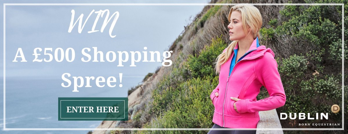 1 week left to enter!

Click the link to enter our Dublin Shopping Spree prize draw!

dublinclothing.co.uk/dublin-win