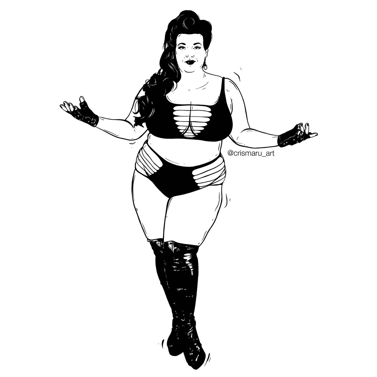 Head to toe, she knew who she was. Standing proud in her skin, her magnet charisma made people want to know her . And it was like her hips danced to the their own song. And those who watched her were hypnotized by her every step.